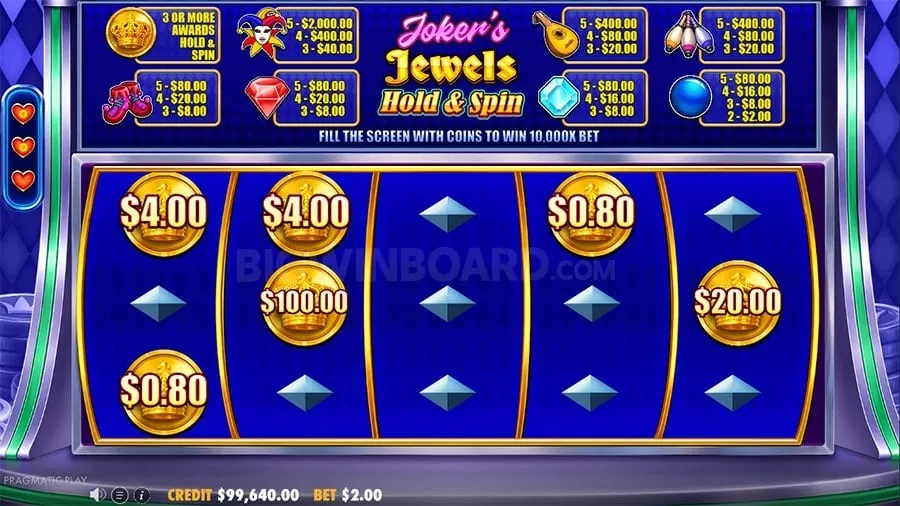 Diverse selection of casino table games